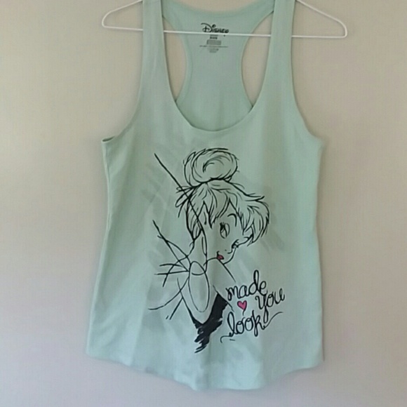 Disney Tops - Disney Tinkerbell racerback tank top size M